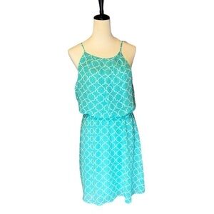 Tacera women’s size L blue dress